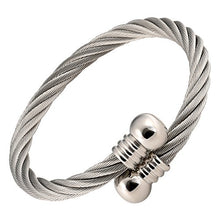 Load image into Gallery viewer, MAGNETJEWELRYSTORE Magnetic Therapy Bracelet High Power Stainless Wire Door Knob
