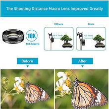 Load image into Gallery viewer, Apexel 11 in 1 Phone Camera Lens Kit - Wide Angle Lens &amp; Macro Lens+Fisheye Lens/ND32/kaleidoscope/CPL/Color Lens Compatible with iPhone Samsung Sony and Most of Smartphone
