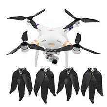 Load image into Gallery viewer, O'woda Foldable Carbon Fiber Tri-Blades Propellers Low-Noise Quick Release CW &amp; CCW Props for DJI Phantom 3 Standard/Professional/Advance / 3SE Drone Accessories
