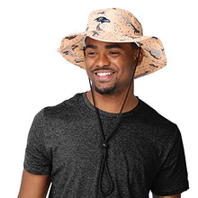 Load image into Gallery viewer, Baltimore Ravens NFL Desert Camo Boonie Hat
