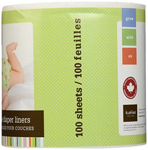Load image into Gallery viewer, Kushies 6 Count Flushable Biodegradable Diaper Liners
