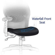 Load image into Gallery viewer, LIANFENG Ergonomic Office Chair, High Back Executive Swivel Computer Desk Chair with Adjustable Armrests and Headrest, Back Lumbar Support, Black
