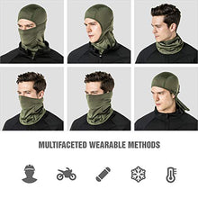 Load image into Gallery viewer, TSLA Men and Women Thermal Fleece Skull Cap, Winter Ski Cycling Under Helmet Liner, Running Beanie Hat, Skull Cap with Mask Charcoal, One Size
