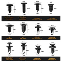 Load image into Gallery viewer, GOOACC 240PCS Bumper Retainer Clips Car Plastic Rivets Fasteners Push Retainer Kit Most Popular Sizes Auto Push Pin Rivets Set -Door Trim Panel Fender Clips for GM Ford Toyota Honda Chrysler
