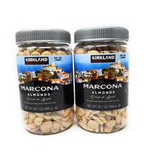 Load image into Gallery viewer, Kirkland eSybYD Marcona Almonds, Roasted and Seasoned with Sea Salt, 20.7 Ounce (2 Pack)
