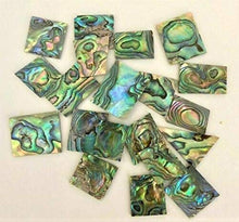 Load image into Gallery viewer, 1- Ounce ~ Green Paua Abalone Shell Blanks, Inlay Material. 0.06" Thick/Guitar
