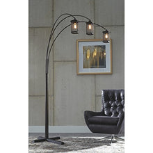 Load image into Gallery viewer, Signature Design by Ashley L725109 Maovesa Metal Arc Lamp, Bronze

