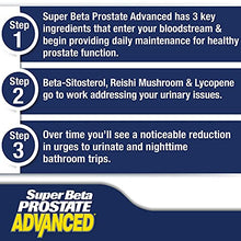 Load image into Gallery viewer, Super Beta Prostate Advanced Prostate Supplement for Men – Reduce Bathroom Trips, Promote Sleep, Support Urinary Health &amp; Bladder Emptying. Beta Sitosterol not Saw Palmetto. (60 Caplets, 1-Bottle)
