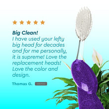 Load image into Gallery viewer, RADIUS Big Brush BPA Free &amp; ADA Accepted Toothbrush Designed to Improve Gum Health &amp; Reduce Gum Issues - Right Hand - Midnight Sky/ Marble/ Soda Pop Eco Grind - Pack of 3
