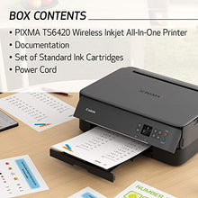 Load image into Gallery viewer, Canon TS6420 All-In-One Wireless Printer, Black
