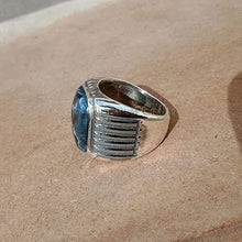 Load image into Gallery viewer, Natural Pietersite Ring, Natural Pietersite Jewelry, Mens Pietersite Ring, Heavy Ring, 925 Sterling Silver, Anniversary Gift Ring, Everyday Ring
