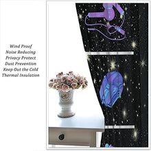 Load image into Gallery viewer, Game Blackout Curtains Gaming Controller Headphone Mouse Watch Gamepad Gamer Light Blocking Curtain Gamer Video Pattern Child Girl Room Decor 2 Panels Set 63x63in
