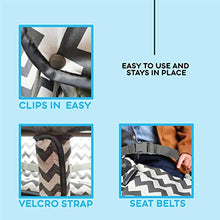 Load image into Gallery viewer, BabysDrive Shopping Cart Cover for Baby, with Cushion Included, High Chair Cover, Large Size, Loaded with Baby-Friendly Features, Fits All Shopping Carts
