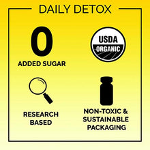 Load image into Gallery viewer, Ethan’s Daily Detox Shot, Ginger Pineapple Flavor, ACV Supplement, Organic Apple Cider Vinegar Shots, Natural Body Juice Cleanse, Digestion Support Supplement, Gluten Free (12 Pack of 2oz Shots)
