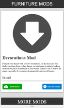 Load image into Gallery viewer, Furniture Mods
