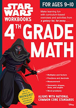 Load image into Gallery viewer, Star Wars Workbook: 4th Grade Math (Star Wars Workbooks)
