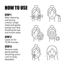 Load image into Gallery viewer, LAPCOS Milk Sheet Mask, Moisturizing Daily Face Mask to Replenish &amp; Restore Dry Skin with Ceramides, Korean Beauty Favorite, 5-Pack
