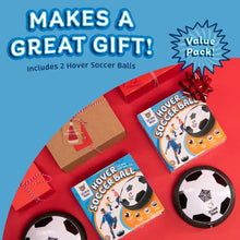 Load image into Gallery viewer, LLMoose Hover Ball for Boys &amp; Girls - 2 LED Light Soccer Balls with Foam Bumpers﻿

