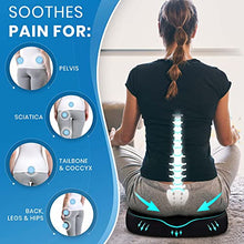 Load image into Gallery viewer, Everlasting Comfort Donut Pillow - 2 in 1 Seat Cushion - Supports Hemorrhoid and Tailbone Pain
