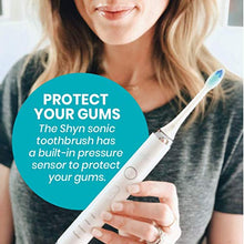 Load image into Gallery viewer, Shyn Sonic Rechargeable Electric Toothbrush - ADA Accepted - with Whitening Brush Head, Charger, and Travel Case
