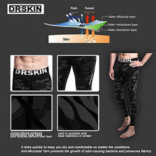 Load image into Gallery viewer, DRSKIN Men’s Compression Pants Tights Leggings Sports Baselayer Running Workout Active Gym Yoga Cool Dry (DMBB04, 2XL) Black
