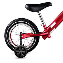 Load image into Gallery viewer, BNKIHDD Bicycle Training Wheels for Kids Stronger Version Replacement Adjustable Bicycles Stabilizer for Children, Suitable for 12/14/ 16/18/ 20/ inch Children's Single Speed Bikes (Black)
