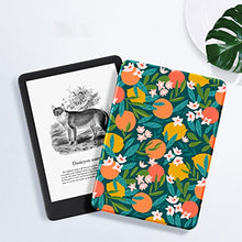 Load image into Gallery viewer, Ayotu Case for All-New 6.8" Kindle Paperwhite (11th Generation- 2021 Release) - PU Leather Cover with Auto Wake/Sleep - Fits Amazon Kindle Paperwhite Signature Edition, The Flowers and Fruits
