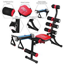 Load image into Gallery viewer, Femor Total Body Gym Machine, Abs &amp; Core Workout Equipment, Twister Exercise Trainer Fitness Equipment at Home with Rowing Machine
