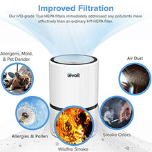 Load image into Gallery viewer, LEVOIT H13 True HEPA Filter Air Purifiers for Allergies and Pets, Smokers, Smoke, Dust, Mold, and Pollen, Cleaner for Bedroom, Large Room with Optional Night Light, LV-H132, White
