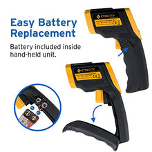 Load image into Gallery viewer, Etekcity Infrared Thermometer 774 (Not for Human) Temperature Gun Non-Contact Digital Laser Thermometer-58℉ to 716℉ (-50 to 380℃), Standard Size, Black
