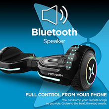 Load image into Gallery viewer, Hover-1 Origin Electric Hoverboard | 7MPH Top Speed, 6 Mile Range, 5HR Full-Charge, Built-In Bluetooth Speaker, Rider Modes: Beginner to Expert, Black
