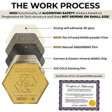 Load image into Gallery viewer, 5G&amp;EMF Blockers for Mobile Phones – EMF Protection Cell Phone Stickers - 24K Gold Neutralizer - 5G Mobile Phone Protector - Anti-Radiation Shields - 5G Protection for All Devices - BIO Card&amp;Saver Chip
