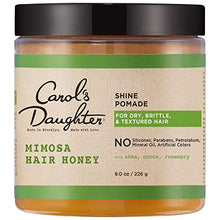 Load image into Gallery viewer, Carol's Daughter Mimosa Hair Honey Shine Pomade For Dry Hair and Textured Hair, with Shea Butter and Cocoa Butter, Paraben Free Hair Pomade, 8 fl oz (Packaging May Vary)
