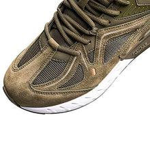 Load image into Gallery viewer, Extra Wide Women's Shoes Wide Width Sneakers for Walking with Wide Toe Box - Rebound Core (8 Wide, Army Green)
