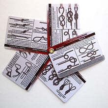 Load image into Gallery viewer, Crag Cards Essential Climbing Knots - Portable &amp; Rugged Guide to 19 Rock Climbing Knots
