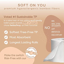 Load image into Gallery viewer, Betterway Bamboo Toilet Paper 3 PLY - Eco Friendly, Sustainable Toilet Tissue - 12 Double Rolls &amp; 360 Sheets Per Roll - Septic Safe - Organic, Plastic Free, Compostable &amp; Biodegradable - FSC Certified
