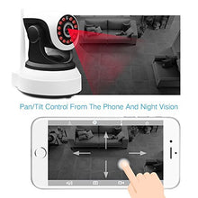 Load image into Gallery viewer, Dog Monitor Camera Monitor Check On Your Pet from Anywhere Any Time Pan Tilt The Camera from Your Smart Phone Dog Cameras with Phone App Two Way Audio HD Indoor WiFi IP Camera 2.4ghz Not 5g
