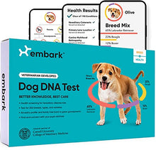 Load image into Gallery viewer, Embark | Dog DNA Test | Breed &amp; Health Kit | Breed Identification &amp; Canine Genetic Health Screening
