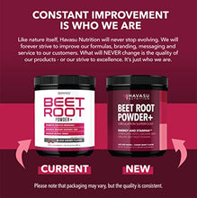Load image into Gallery viewer, Organic Beet Root Powder for Workout Recovery &amp; Athletic Endurance | with L-Arginine for Nitric Oxide Boost
