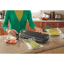 Load image into Gallery viewer, FoodSaver FM2000 Vacuum Sealer Machine with Starter Bags &amp; Rolls | Safety Certified | Black - FM2000-FFP
