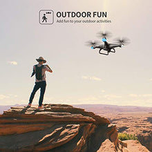 Load image into Gallery viewer, Holy Stone GPS Drone with 1080P HD Camera FPV Live Video for Adults and Kids, Quadcopter HS110G with Carrying Bag, 2 Batteries, Altitude Hold, Follow Me and Auto Return, Easy to Use for Beginner
