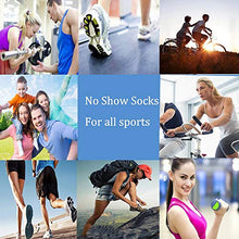 Load image into Gallery viewer, Men's Ankle Low Cut Athletic Performance Comfort No Show Running Cushion Socks Tab L and XXL (White,L/XL)
