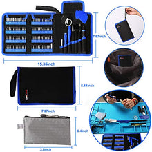 Load image into Gallery viewer, Kaisi 136 in 1 Electronics Repair Tool Kit Professional Precision Screwdriver Set Magnetic Drive Kit with Portable Bag

