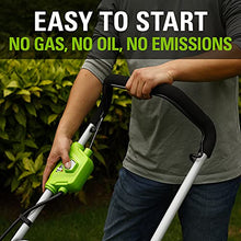 Load image into Gallery viewer, Greenworks 40V 17" (2-In-1) Push Lawn Mower, 4.0Ah Battery and Charger Included

