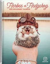 Load image into Gallery viewer, Herbee the Hedgehog 2022 Engagement Calendar, Spiral Planner
