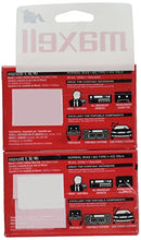Load image into Gallery viewer, Maxell 108527 Optimally Designed Flat Packs with Low Noise Surface 90 Min Recording Time Per Cassette (2 pack)
