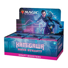 Load image into Gallery viewer, Magic: The Gathering Kamigawa: Neon Dynasty Draft Booster Box | 36 Packs (540 Magic Cards)
