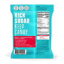 Load image into Gallery viewer, SmartSweets Sweet Fish, Candy with Low Sugar (3g), Low Calorie (100), No Artificial Sweeteners, Vegan, Plant-Based, Gluten-Free, Non-GMO, Healthy Snack for Kids &amp; Adults, 1.8oz (Pack of 12)
