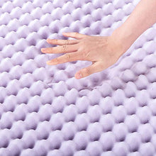Load image into Gallery viewer, Best Price Mattress 2 Inch Egg Crate Memory Foam Mattress Topper with Soothing Lavender Infusion, CertiPUR-US Certified, Twin XL
