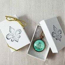 Load image into Gallery viewer, TinkerBell Peter Pan Quote Necklace Laughter Imagination Dreams

